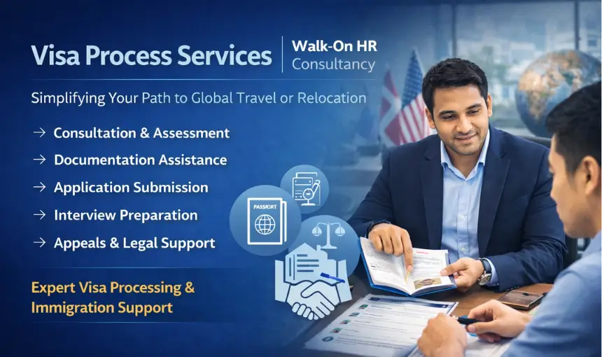 Visa Process Service Walk-On HR Consultancy