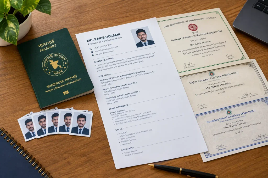 Saudi Arabia Job Interview from Bangladesh