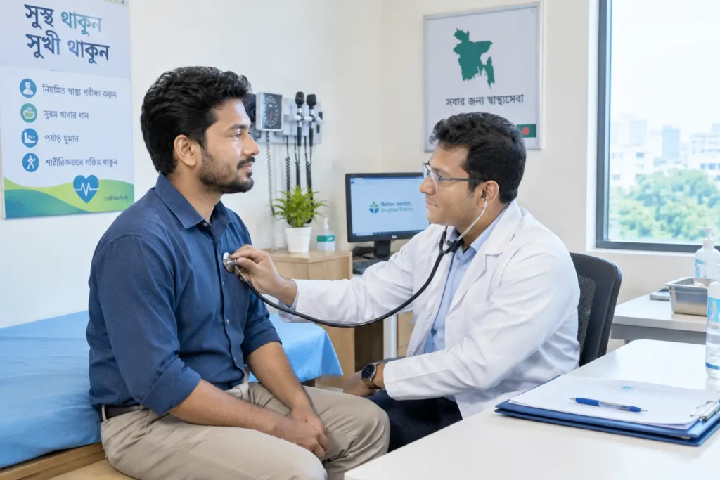 GAMCA approved medical fitness test for Bangladeshi workers going to Saudi Arabia. Saudi Arabia Recruitment from Bangladesh.